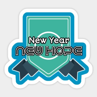 New Year Sticker